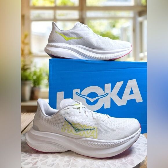 HOKA One One Mach 6 Supportive Running Shoes 1147790-FTG Men's US 10.5 EU 44 2/3 - Picture 7 of 15